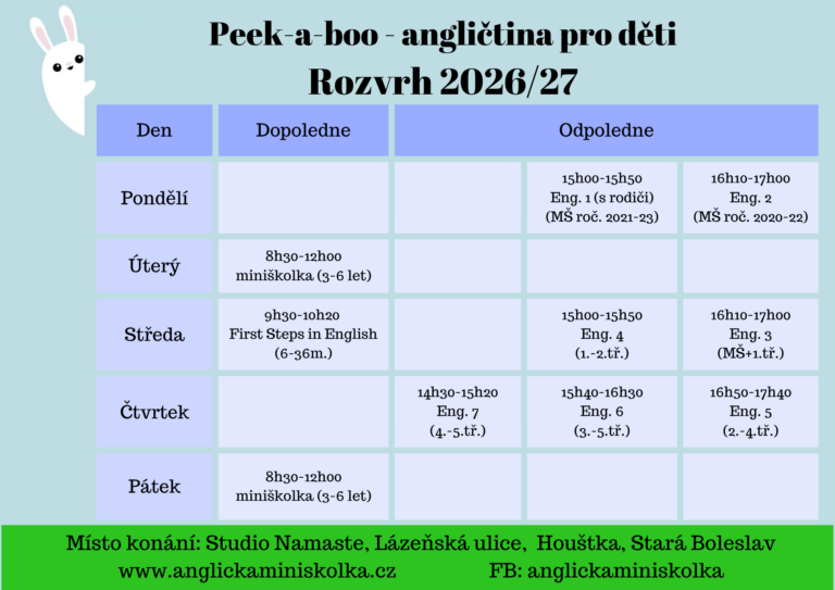New rozvrh